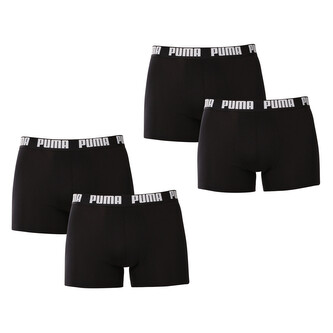4PACK pánské boxerky Puma černé (701227791 004) XXL
