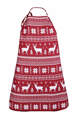 Zástěra kuchyňská, Sobi 3305, bordová