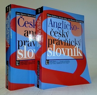 Balíček 2 ks Anlicko-český, česko-anglický právnický slovník