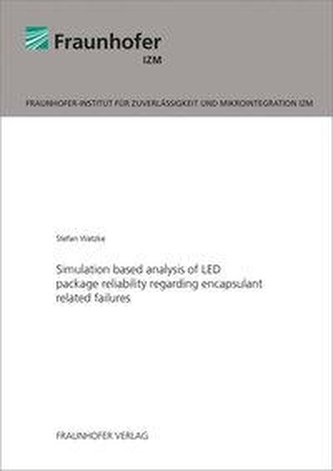 Simulation based analysis of LED package reliability regarding encapsulant related failures.