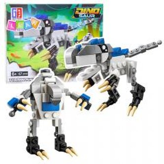 Klocki konstrukcyjne 2w1 Dinozaur 67el