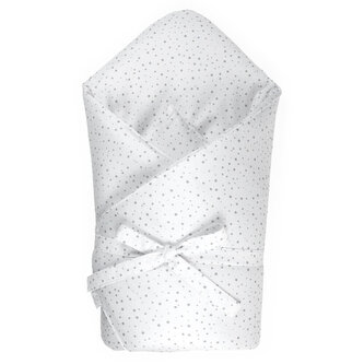 Zavinovačka SOFTELLO - biela bodka - Zimná