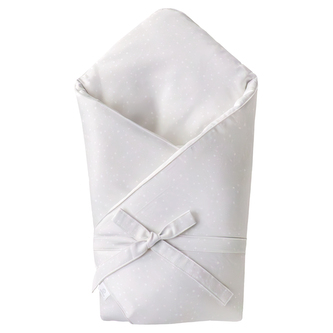 Zavinovačka SOFTELLO - ecru bodka - Perie