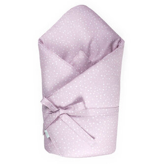 Zavinovačka SOFTELLO - fialová bodka - Perie