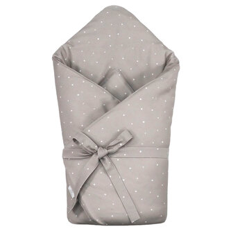 Zavinovačka SOFTELLO - sivohnedá bodka - Zimná