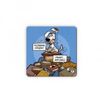 Magnes na lodówkę Pożeram książki