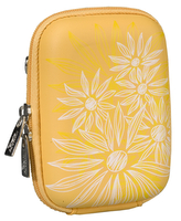 Riva Case 7023 pouzdro na fotoaparát, žluté Flowers