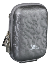 Riva Case 7023 pouzdro na fotoaparát, šedé Shiny Wave