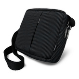 Coverized TAILOR velká brašna na foto / video, černá, tenké pruhy