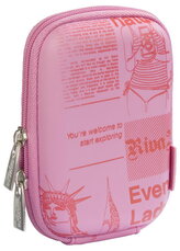 Riva Case 7103 pouzdro na fotoaparát, růžové Newspaper