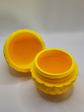 Dračí vejce - Žluté uzavíratelné Velikost Mini