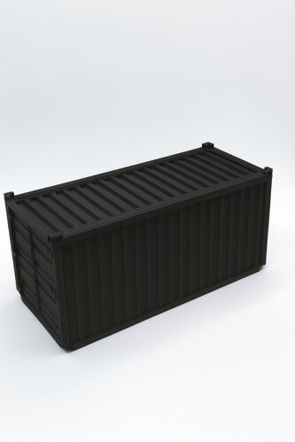 Organizér - Černý lodní kontejner Velikost Mini