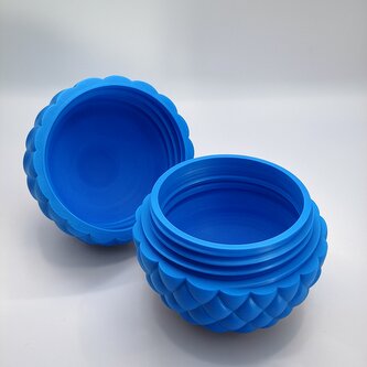 Dračí vejce - Modré uzavíratelné Velikost Mini