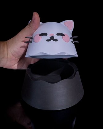 Krabička - roztomilá kočička Velikost Maxi