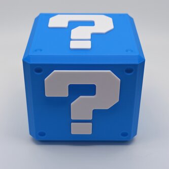 Mário box - modrý Velikost Mini