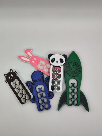 Spony na sáčky - 5ks set