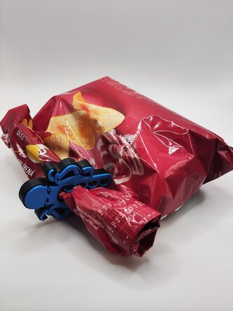 Spona na sáčky - Modrý Cthulhu