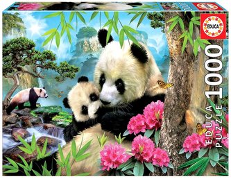 Puzzle 1000 Misie panda G3