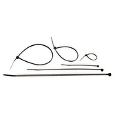 Stahovací pásek, černý, DOPRODEJ