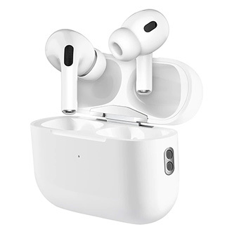 Defender APODS sluchátka s mikrofonem, bílá, TWS