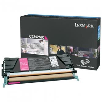 Lexmark originální toner C5342MX, magenta, 7000str.
