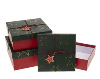 ZESTAW PUDELEK PUG-25139-KW GREEN set 3pcs