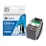 G&G kompatibilní ink s C9351A, HP 21, NH-R9351BK, black, 16ml, ml