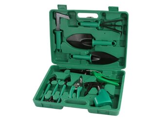 Sada zahradního nářadí 10ks v kufru MAR-POL