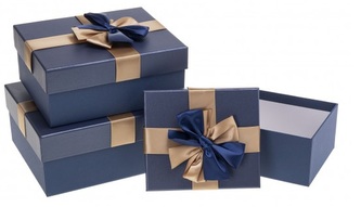 ZESTAW PUDELEK PUG-25159-PR DARK GREY 3PCE