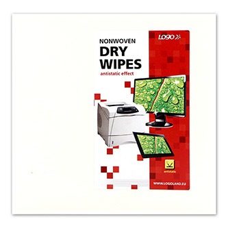 Čisticí utěrky hydraspunové, 18x18cm, 30ks, Logo