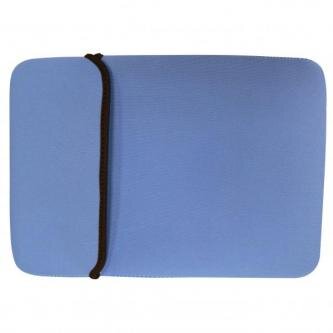 Obal na netbook 10,1", Reverse, modro-hnědý z neoprénu, Logo, DOPRODEJ