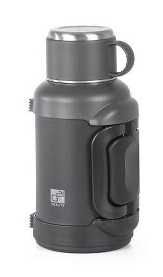 Termoska G21 nerezová 2500 ml, černo-šedá