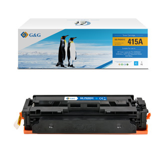 G&G kompatibilní toner s HP W2031A, NT-PH2031C, HP 415A, cyan, 2100str.