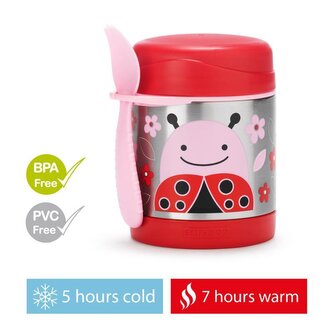 SKIP HOP Zoo Termoska na jídlo se lžičko/vidličkou Beruška 325 ml, 3+