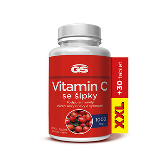 GreenSwan GS Vitamin C 1000 se šípky 120 + 30 tablet XXL