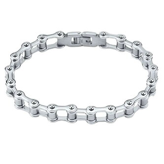 Moto náramek Gaira 30082 - stříbrný