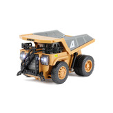 Mini kovový sklápěcí RC dumper, proporcionální, 8 kanálů, 1:64 RTR