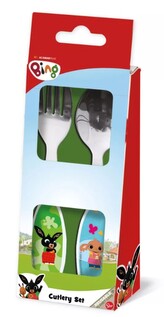 Dětský nerez příbor ZAJÍČEK BING a Sula