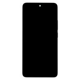 LCD Display + Dotyková Deska + Přední Kryt pro Poco M7 Pro 5G Black (Service Pack)