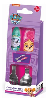 Dětský nerez příbor TLAPKOVÁ PATROLA Skye a Everest