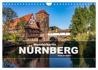 Wunderbares Nürnberg (Wandkalender 2026 DIN A4 quer), CALVENDO Monatskalender