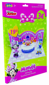 Puzzle 3D - Minnie - papírové