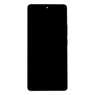 LCD Display + Dotyková Deska + Přední Kryt pro Xiaomi Redmi Note 14 Pro 4G Black (Service Pack)