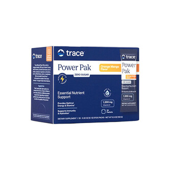 Trace Minerals Power Pak Elektrolyty Orange Mango 30 sáčků