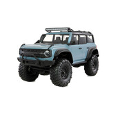 AMXRock Caballo Scale RC Crawler 4WD 1:16 RTR sada LED rampa modrý