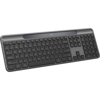 Logitech K980 Signature Slim Solar+ bezdrátová klávesnice černá US