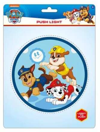 Dětská lampička TLAPKOVÁ PATROLA kulatá modrá