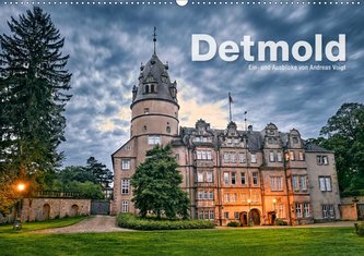 Detmold - Ein- und Ausblicke von Andreas Voigt (Wandkalender 2021 DIN A2 quer)