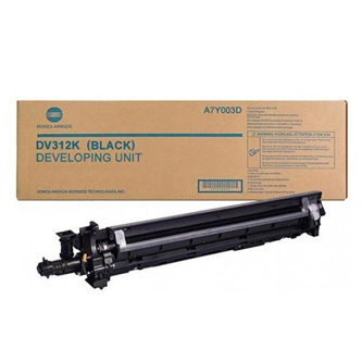 Konica Minolta originální developer DV312K, A7Y003D, black, 600000str.
