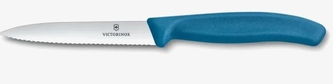 nůž  10cm kuch., VLNKA MODRÝ, VICTORINOX